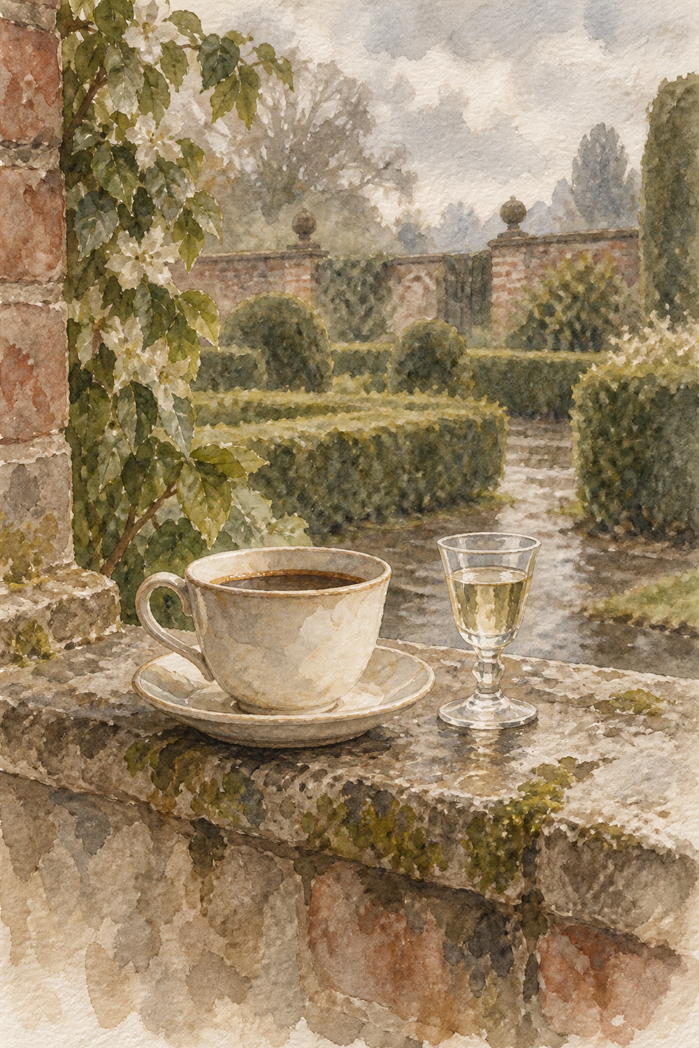 In coffee