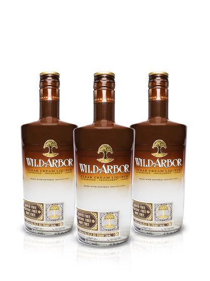 Wild-Arbor Clear Cream Liqueur Original 3-Pack
